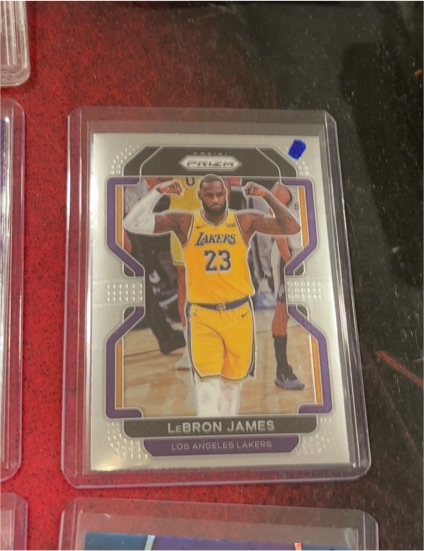 2021-22 Panini Prizm #91 LeBron James — front