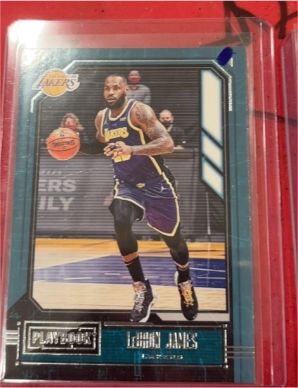 2020-21 Panini Chronicles Playbook #178 LeBron James — front