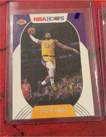 2020-21 Panini NBA Hoops #146 LeBron James — front