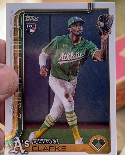 2025 Topps Update #US14 Denzel Clarke — front