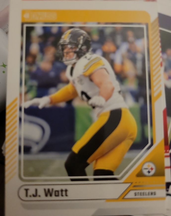 2024 Donruss #259 T.J. Watt Pittsburgh Steelers — front