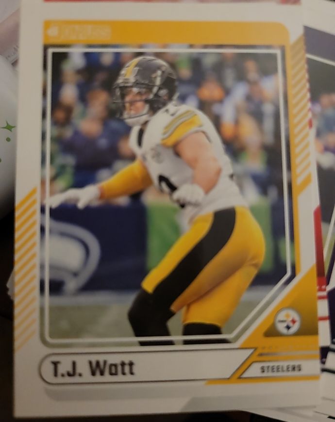 2024 Panini Donruss #259 T.J. Watt Pittsburgh Steelers — front