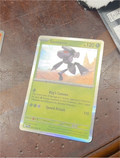 2025 Pokemon Phantasmal Flames #008 Genesect — front