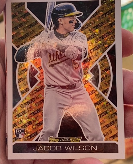 2025 Topps Update #BG-25 Jacob Wilson — front