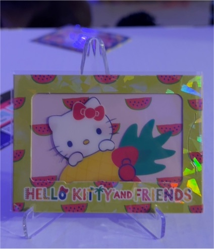 2025 Cybercel Hello Kitty & Friends Series 4 #13 Hello Kitty Watermelon — front
