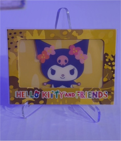 Cybercel Hello Kitty & Friends Series 4 #07 Kuromi — front
