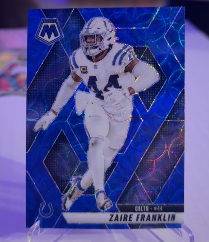 2025 Panini Mosaic #44 Zaire Franklin — front