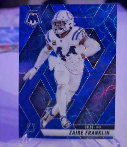 2025 Panini Mosaic #44 Zaire Franklin — front