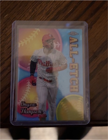 2024 Topps Chrome Update #CAEU-3 Bryce Harper All-Etch — front