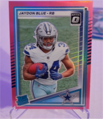 2025 Panini Donruss Optic #308 Jaydon Blue — front