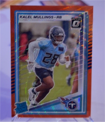 2025 Panini Donruss Optic #378 Kalel Mullings — front
