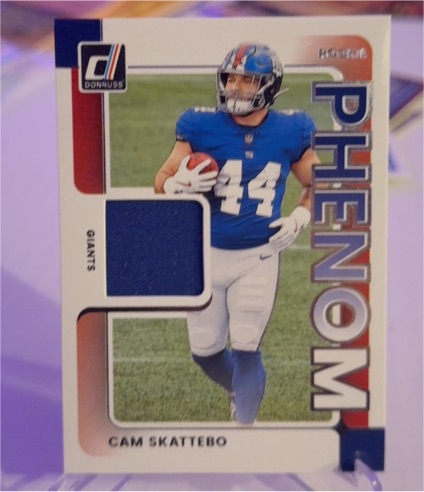 2025 Donruss #RPJ-CSO Cam Skattebo Rookie Phenom — front
