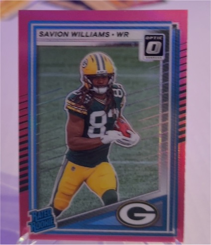 2025 Panini Donruss Optic #318 Savion Williams — front