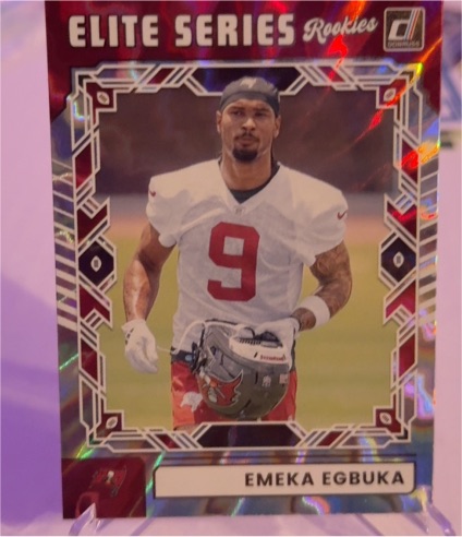 2025 Donruss Elite Series Rookies #ESR-EEA Emeka Egbuka — front