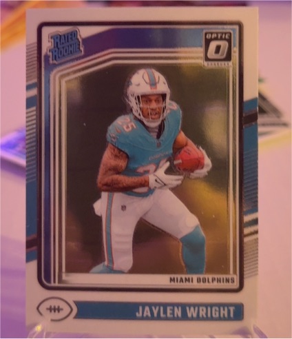 2024 Panini Donruss Optic #249 Jaylen Wright — front