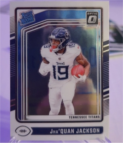 2024 Panini Donruss Optic #253 Jha'Quan Jackson — front