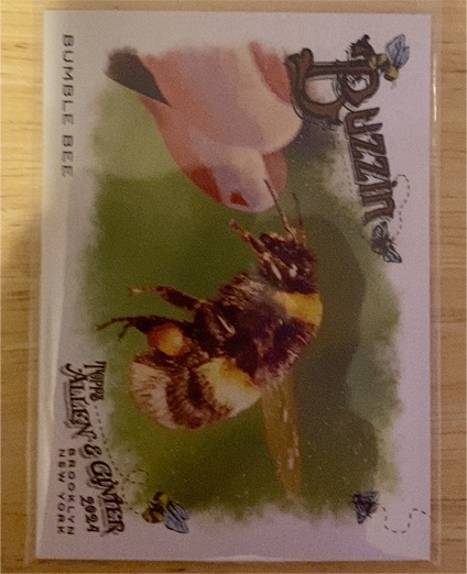 2024 Topps Allen & Ginter Buzzin Insert #BUZ-3 Bumble Bee — front