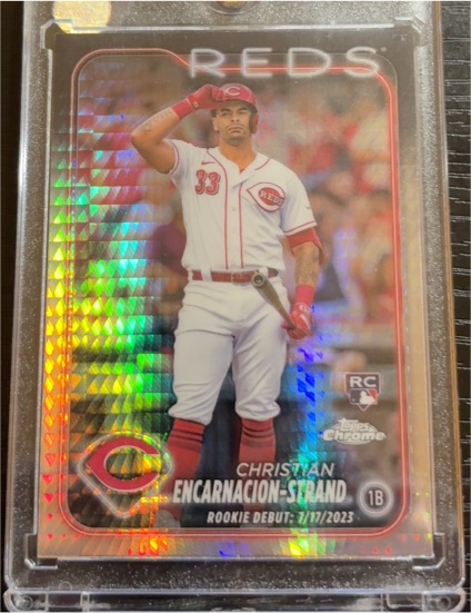 2024 Topps Chrome Update #US201 Christian Encarnacion-Strand — front