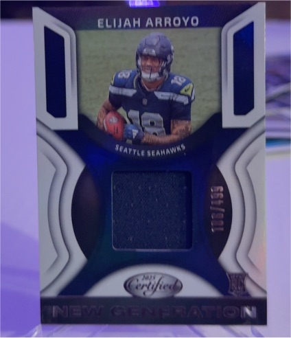 2025 Panini Certified New Generation #NGJ-EA Elijah Arroyo — front