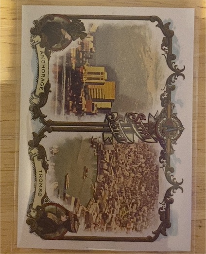 2024 Topps Allen & Ginter #SS-8 Anchorage / Tromso Sister Sister — front