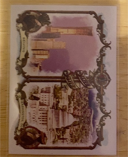 2024 Topps Allen & Ginter #SS-2 Beijing / Washington DC Sister Sister — front