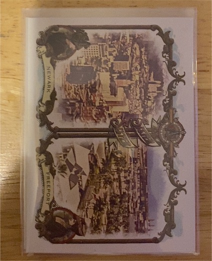 2024 Topps Allen & Ginter #SS-15 Newark / Freeport Sister Sister — front