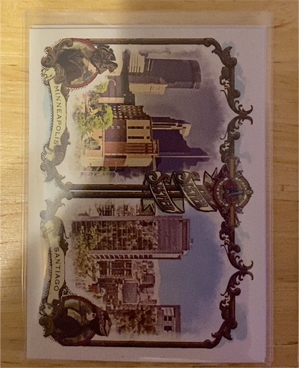 2024 Topps Allen & Ginter #SS-12 Minneapolis / Santiago Sister Sister — front