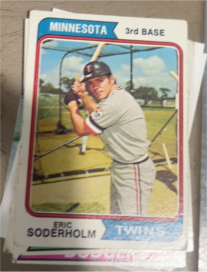 1974 Topps #503 Eric Soderholm — front