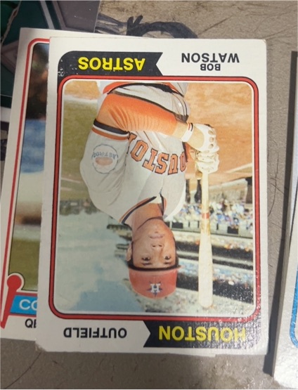 1980 Topps #400 Bob Watson — front