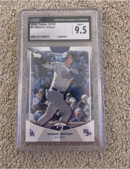 2024 Topps 50/50 #3 Shohei Ohtani — front