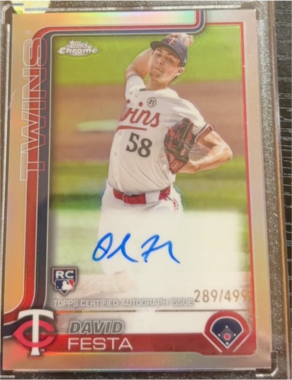 2025 Topps Chrome #RA-DF David Festa — front