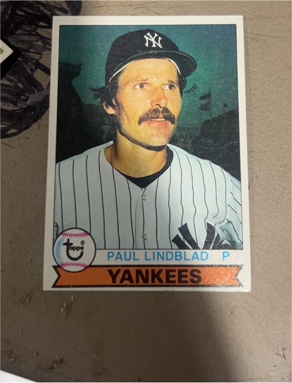 1979 Topps #634 Paul Lindblad — front
