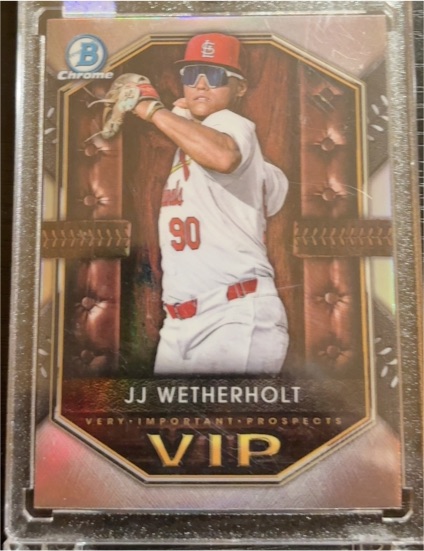 2025 Bowman Chrome #VIP-18 JJ Wetherholt — front