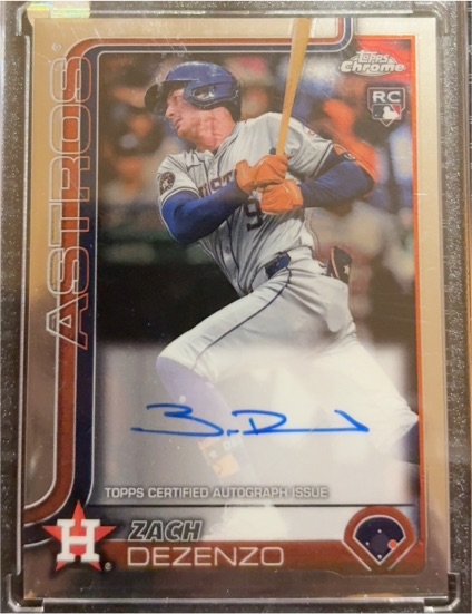2025 Topps Chrome #RA-ZD Zach Dezenzo — front