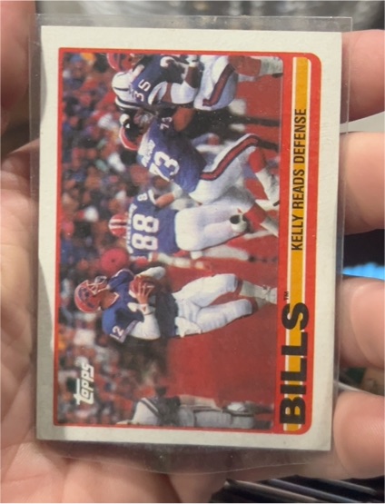 1989 Topps #40 Jim Kelly — front