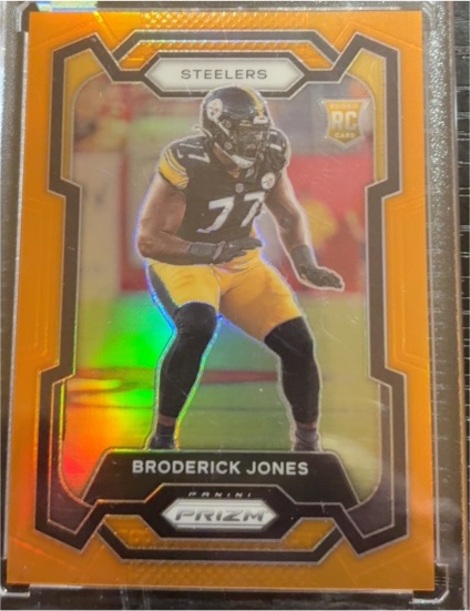 2023 Panini Prizm #385 Broderick Jones — front