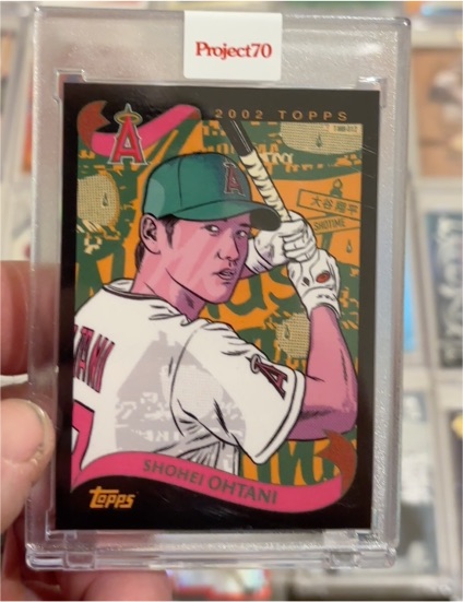 2021 Topps Project 70 #536 Shohei Ohtani by Morning Breath — front