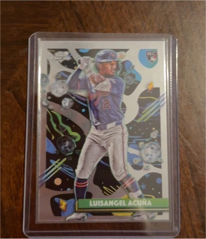 2025 Topps Cosmic Chrome #24 Luisangel Acuna — front