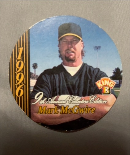 1996 King-B Collector's Edition #9 Mark McGwire — front