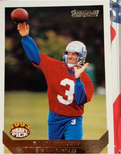 1993 Topps #285 Rick Mirer — front