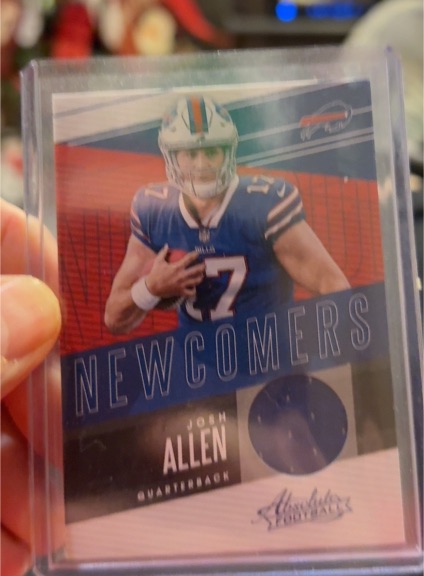 2018 Panini Absolute Newcomers #NC-JA Josh Allen — front