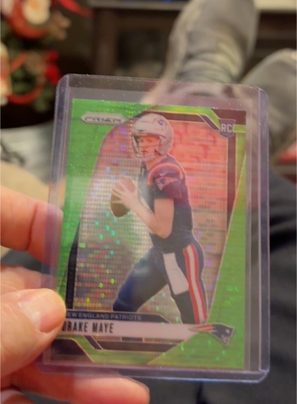 2024 Panini Prizm #329 Drake Maye — front