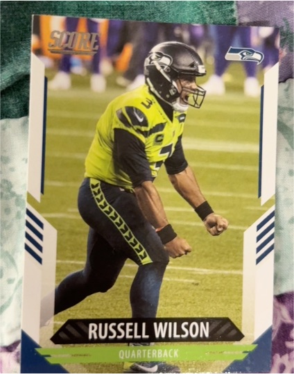 2021 Panini Score #266 Russell Wilson — front