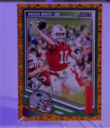 2025 Panini Score-A-Treat #27 Drake Maye — front
