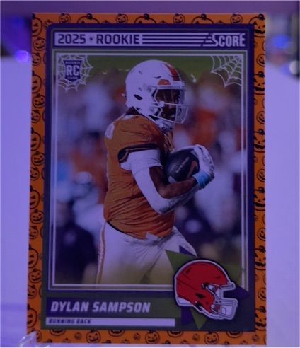 2025 Panini Score-A-Treat #52 Dylan Sampson — front