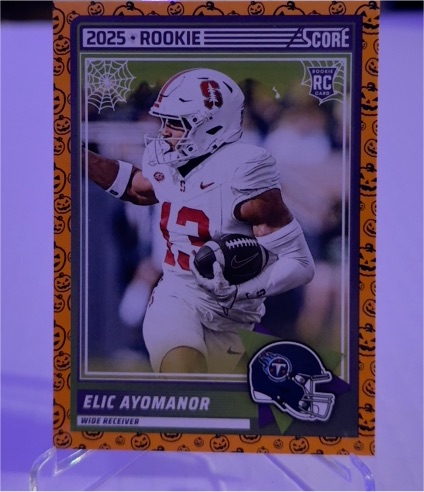 2025 Panini Score-A-Treat #5 Elic Ayomanor — front