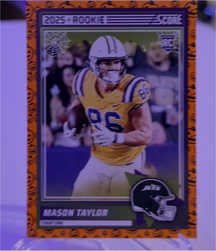 2025 Panini Score A Treat #7 Mason Taylor — front