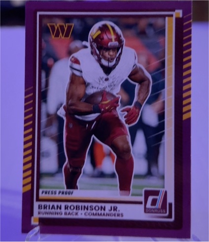 2025 Donruss #30 Brian Robinson Jr. — front