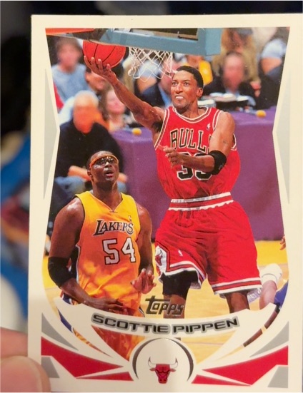 2004-05 Topps #27 Scottie Pippen — front