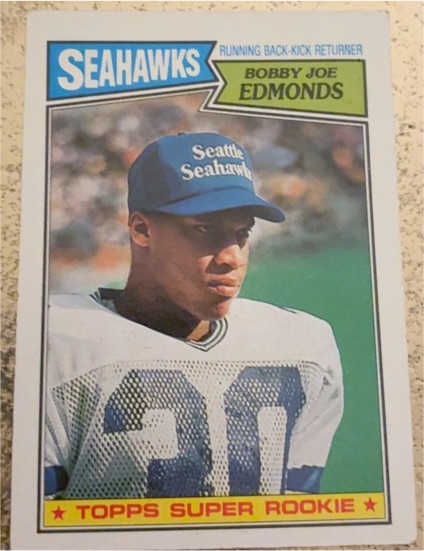 1987 Topps #176 Bobby Joe Edmonds Rookie Seattle Seahawks — front